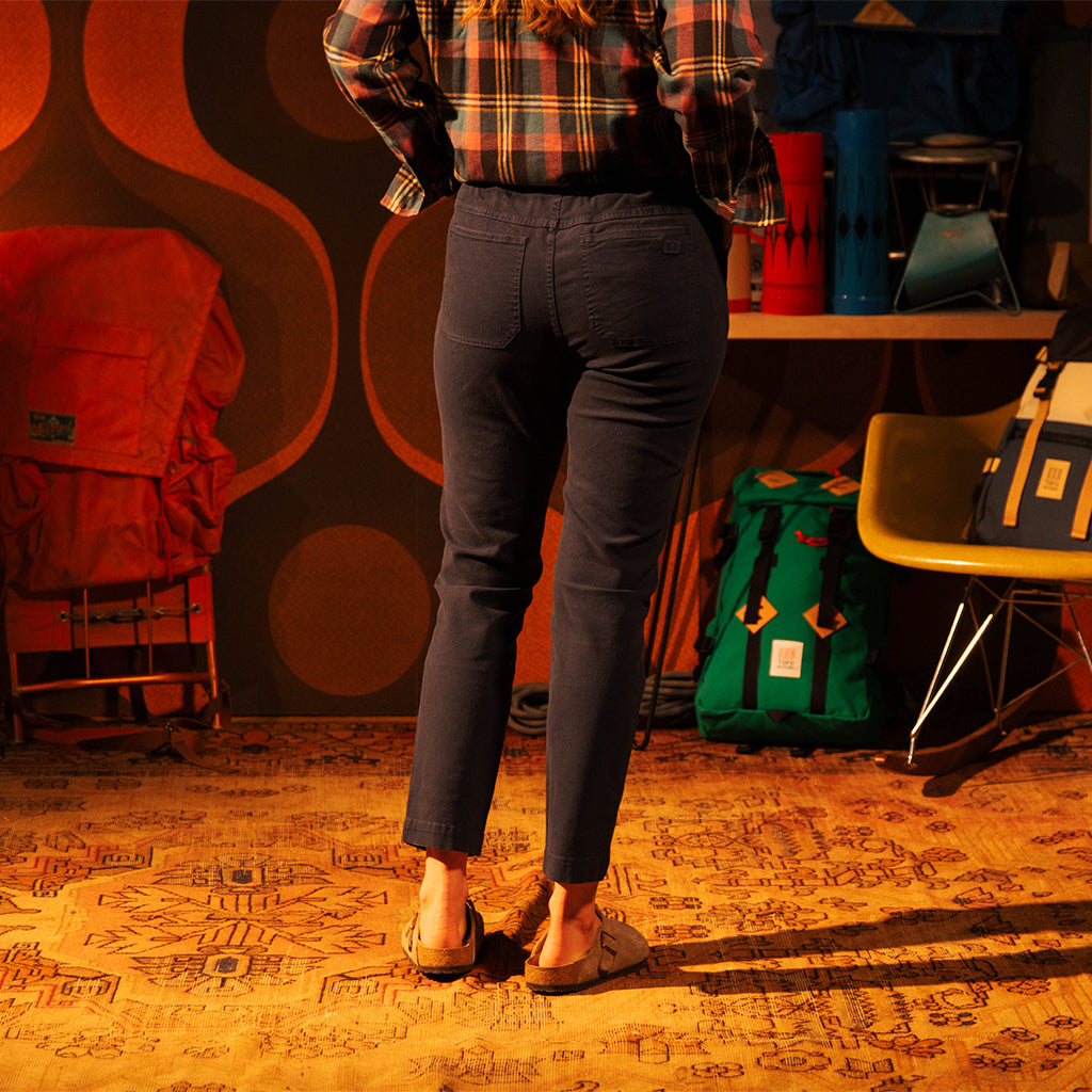 General image of Dirt Pants Slim Womens in "Black"