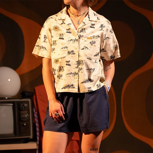 General lookbook on model shot of Daytripper Shorts - Women's in "Westbound"