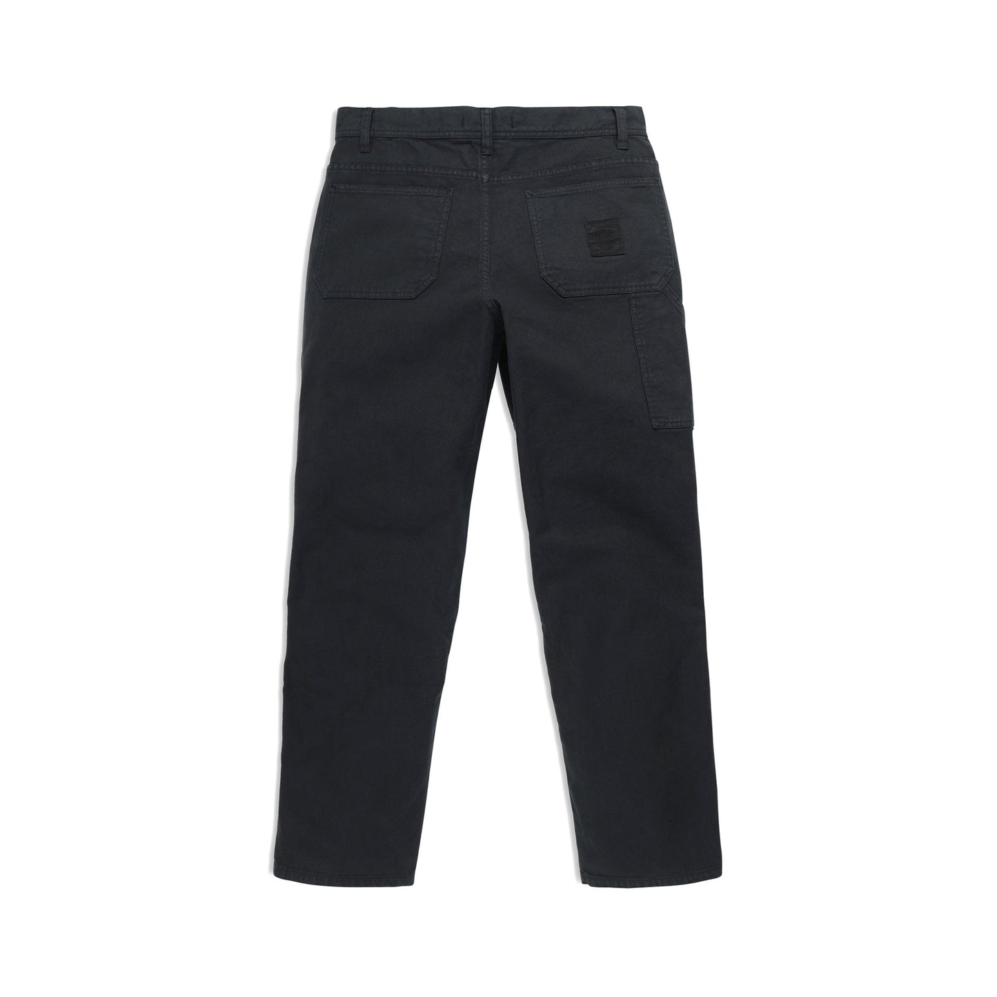 Back View of Topo Designs Dirt Utility Pants - Men's in "Black"