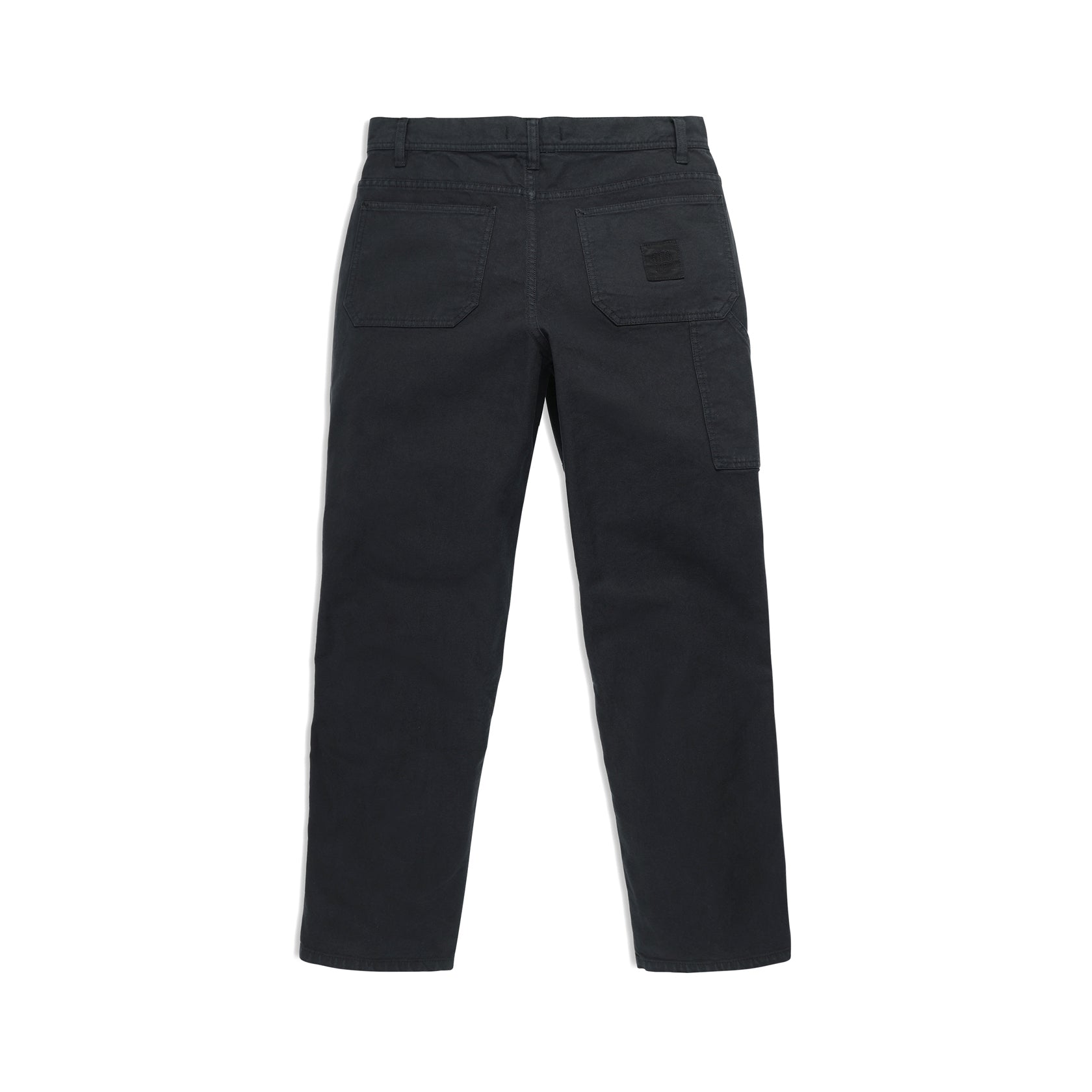 Back View of Topo Designs Dirt Utility Pants - Men's in "Black"
