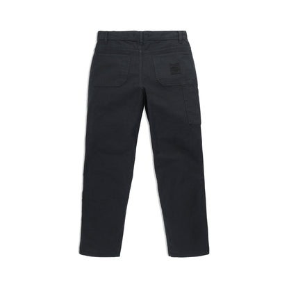 Back View of Topo Designs Dirt Utility Pants - Men's in "Black"