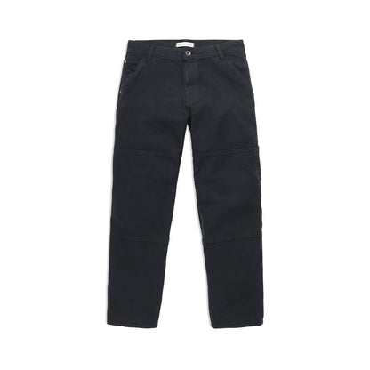Front View of Topo Designs Dirt Utility Pants - Men's in "Black"