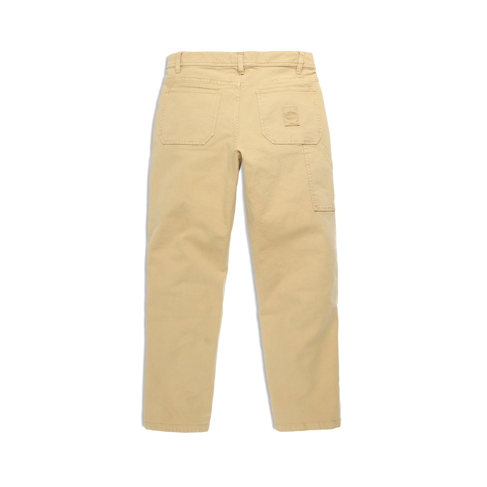 Back View of Topo Designs Dirt Utility Pants - Men's in "Sahara"