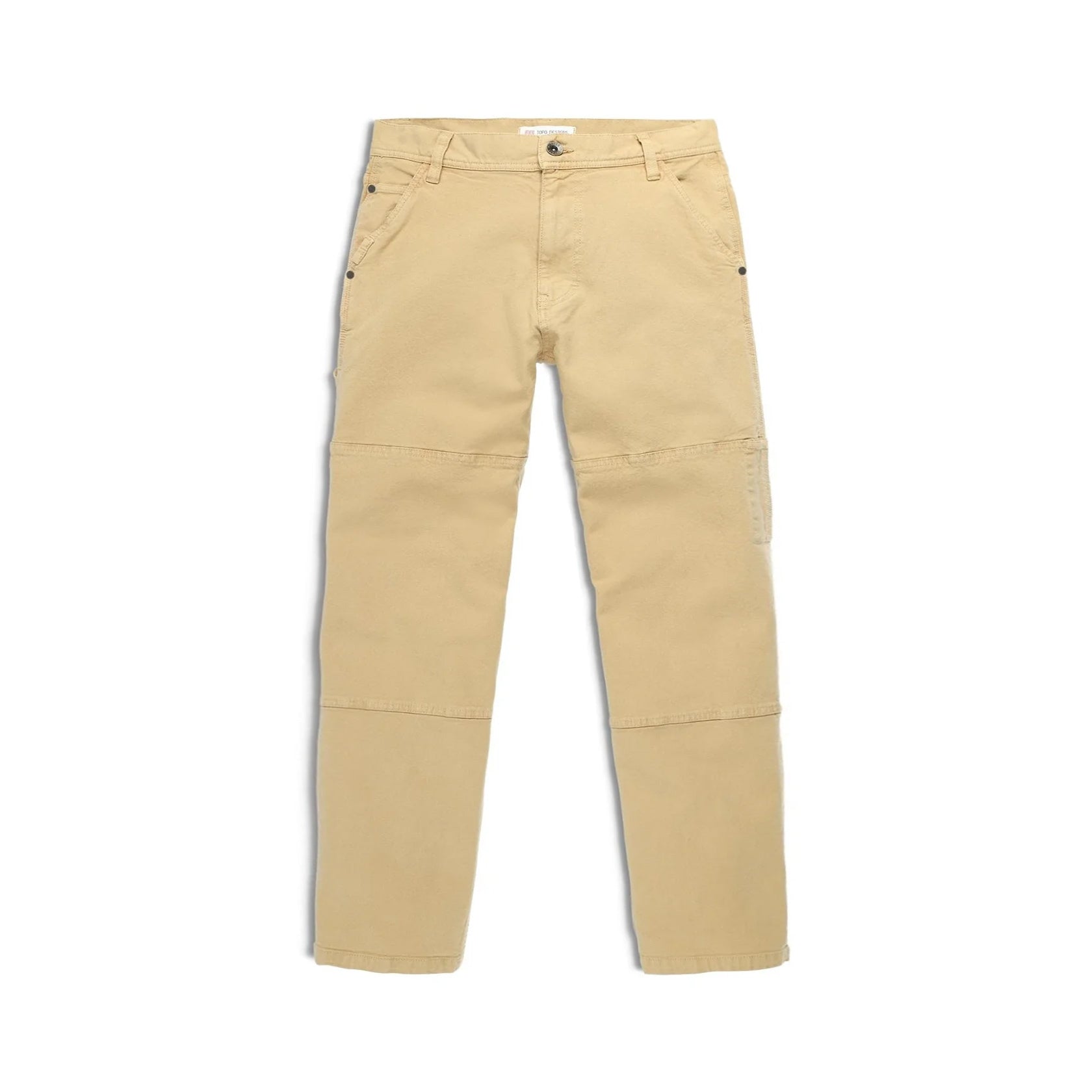 Front View of Topo Designs Dirt Utility Pants - Men's in "Sahara"