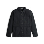 Front View of Topo Designs Dirt Utility Jacket - Women's in "Black"