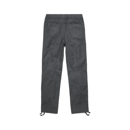 Back View of Topo Designs Dirt Pants Classic - Men's in "Asphalt"
