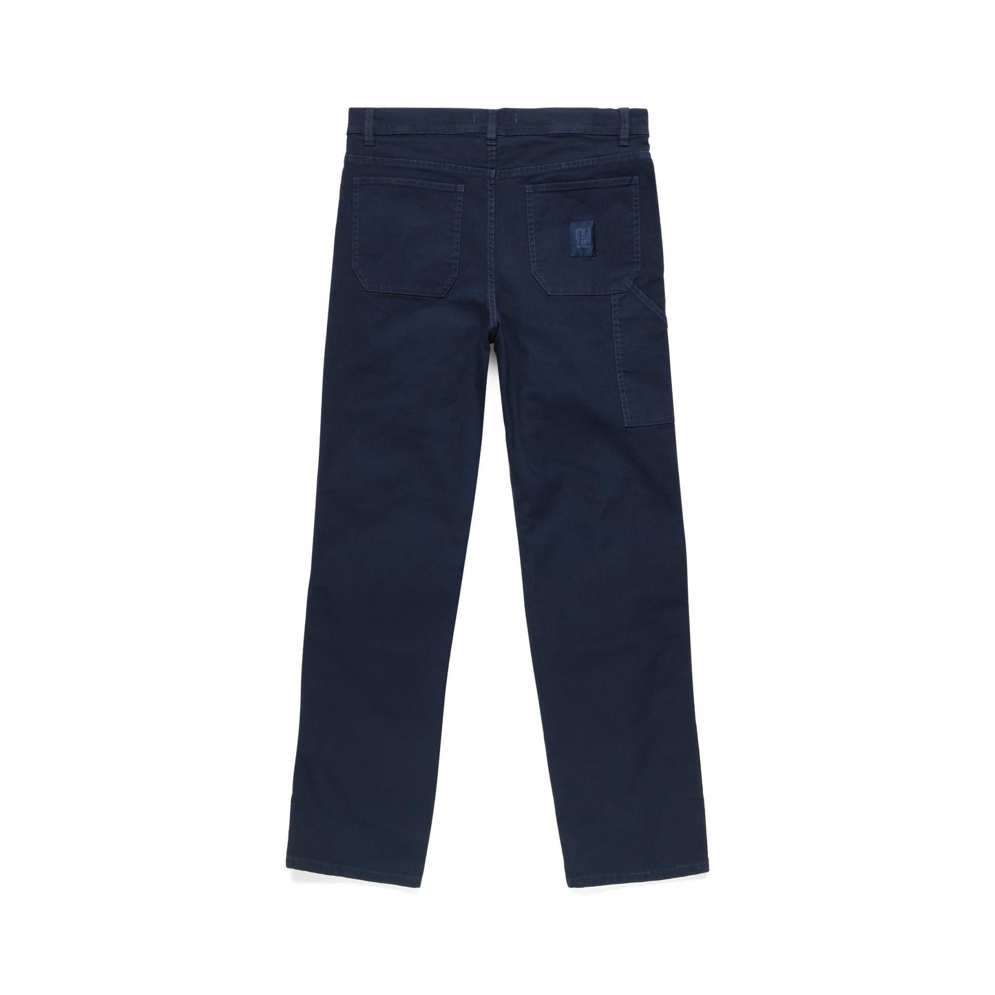 Back View of Topo Designs Utility Pants - Men's in "Midnight"