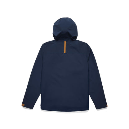 Back View of Topo Designs Global Jacket - Men's in "Midnight"