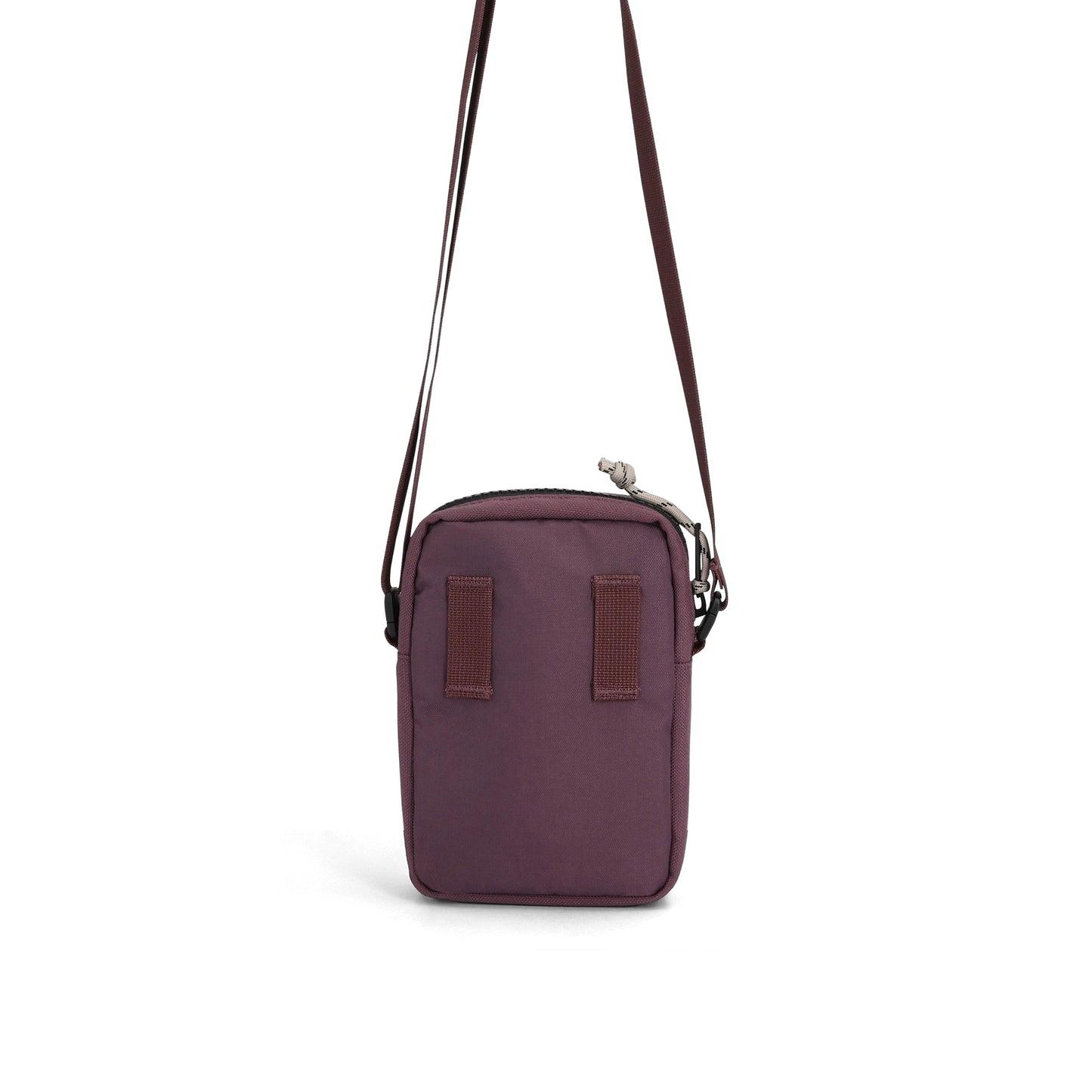 Back View of Topo Designs Mini Shoulder Bag in "Huckleberry"