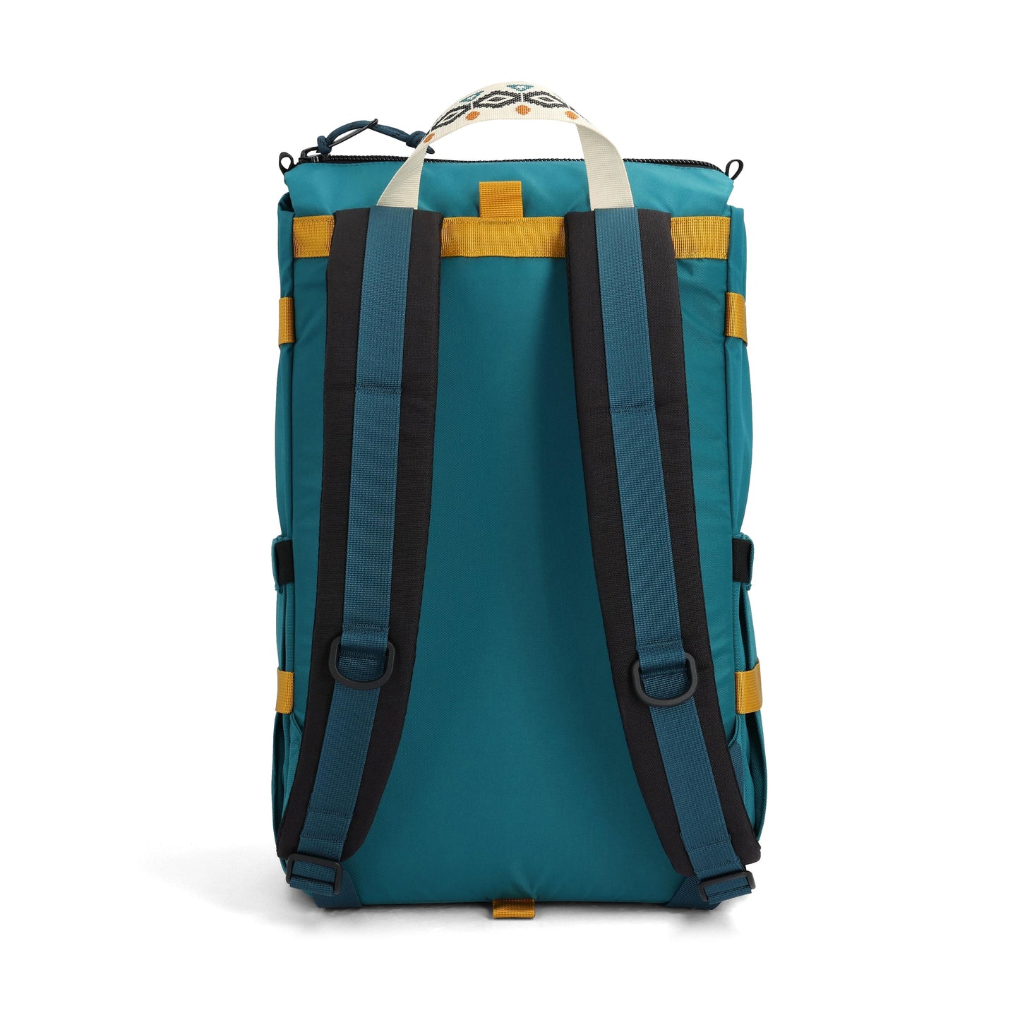 Back View of Topo Designs Rover Pack Classic in "Spruce"