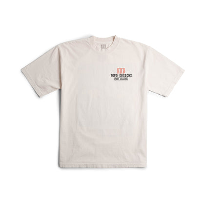Topo Designs x Pine Printshop Halftone Tee in "Fort Collins"
