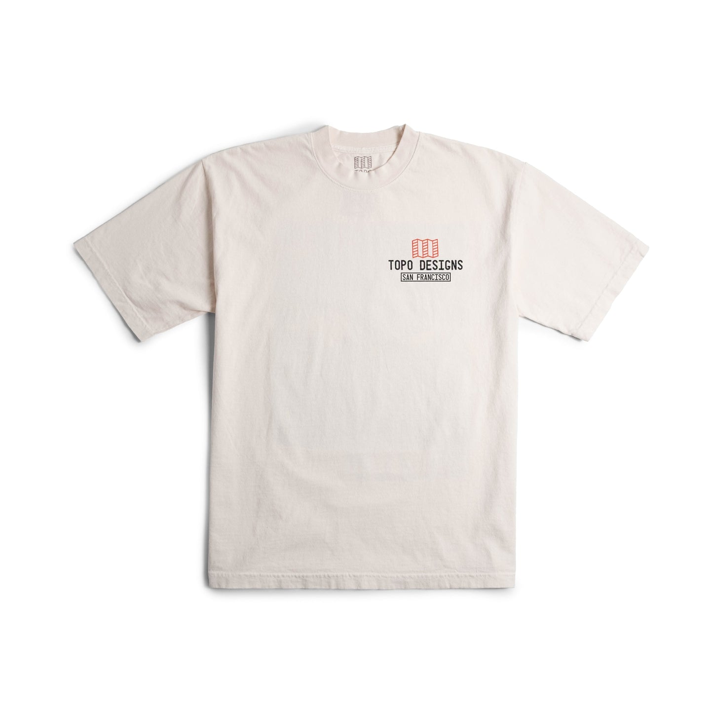 Topo Designs x Pine Printshop Halftone Tee in "San Francisco"