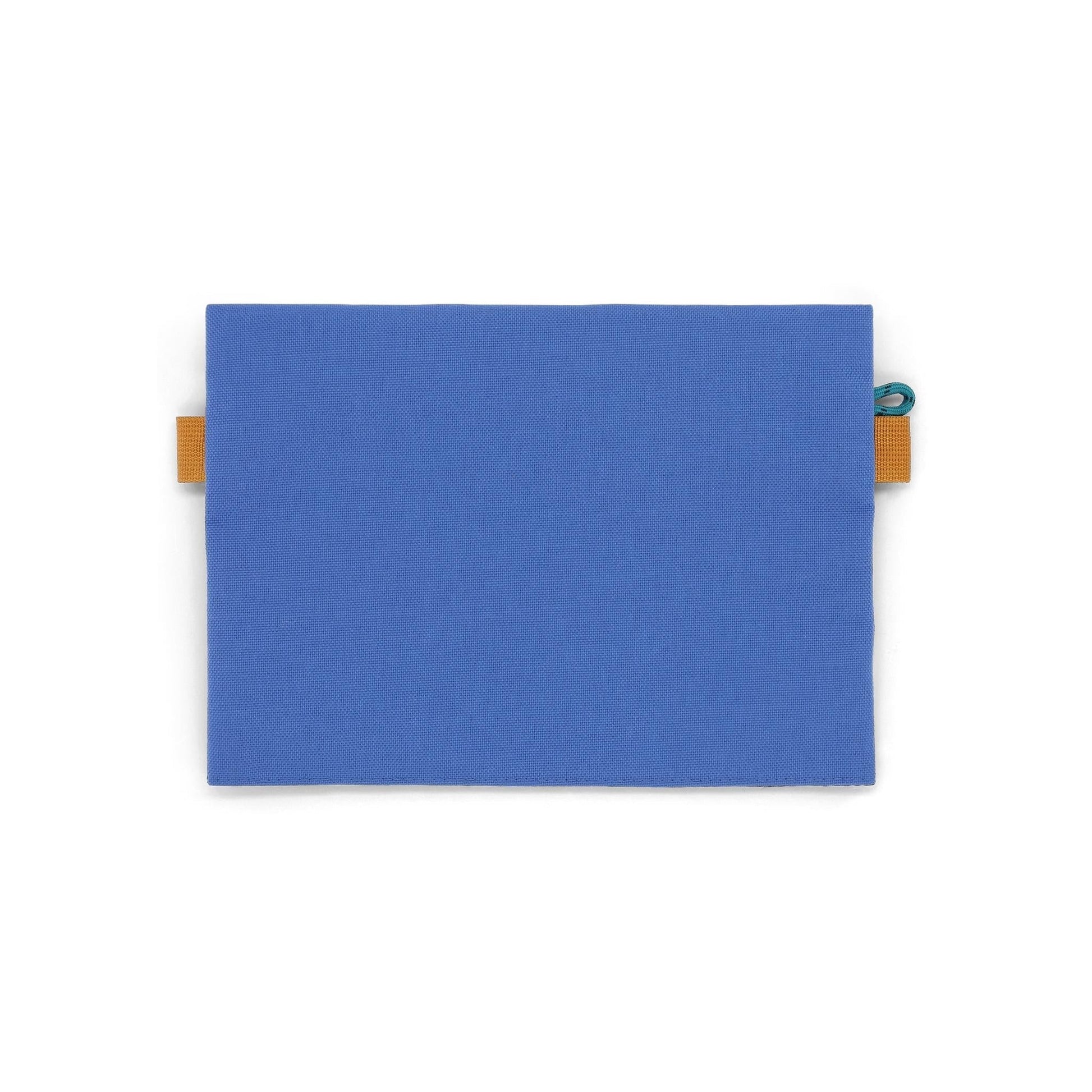 Back View of Topo Designs Accessory Bag "Medium" in "Cobalt / Midnight"