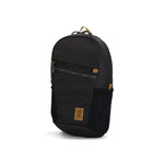 Front View of Topo Designs Peakview Packable Backpack in "Black / Neutral"