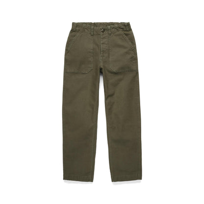 Front View of Topo Designs Field Pant - Women's in "Beetle"