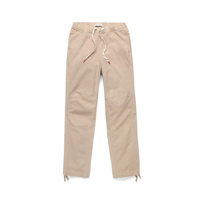 Front View of Topo Designs Dirt Pants Classic - Women's in "Cobblestone"