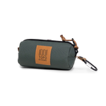 Front Quarter View of Topo Designs Burrito Bag in "Forest / Woodland"