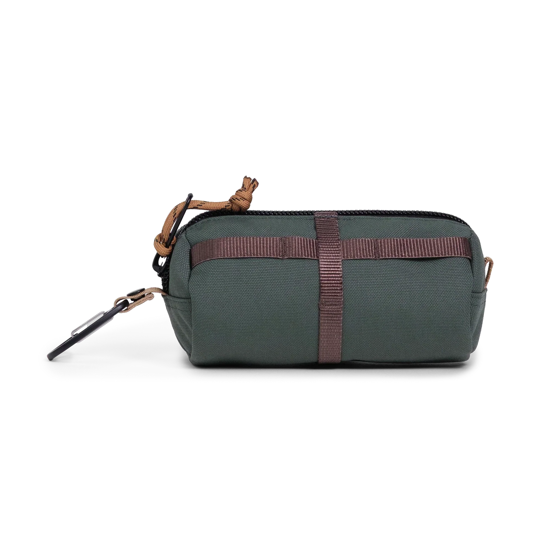 Back View of Topo Designs Burrito Bag in "Forest / Woodland"
