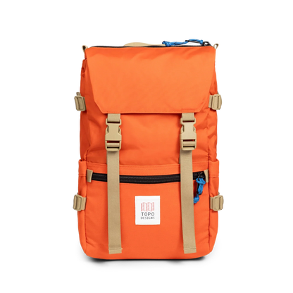 Front View of Topo Designs Rover Pack Classic in "Persimmon Haze"