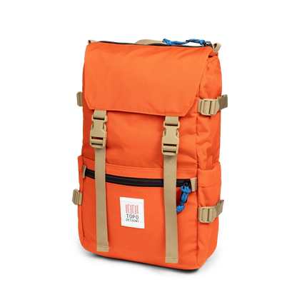 Front View of Topo Designs Rover Pack Classic in "Persimmon Haze"