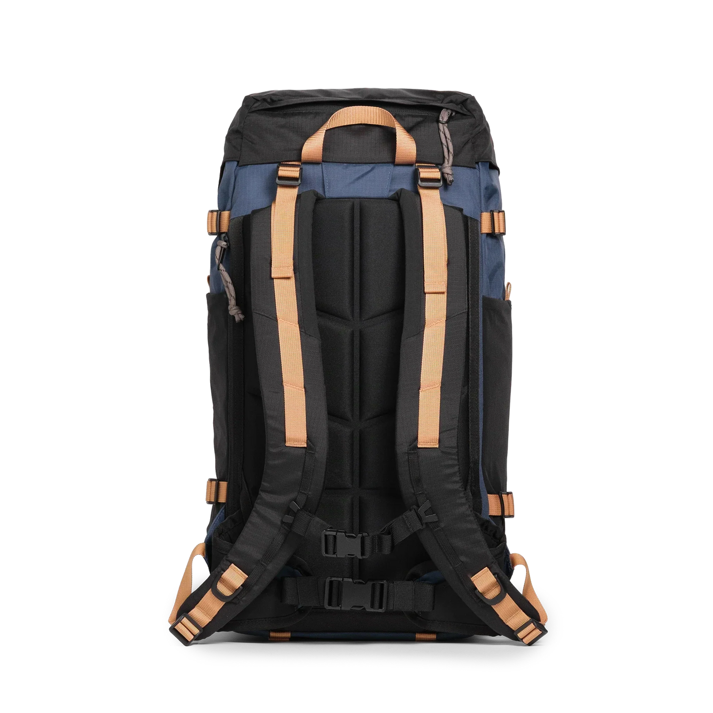 Back View of Topo Designs Rover Trail Pack 22L in "Bone White / Pond Blue"