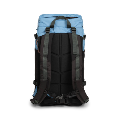 Back View of Topo Designs Rover Trail Pack 22L in "River Blue / Cobblestone"