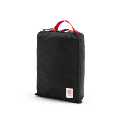 Topo Designs Pack Bag 10L travel packing cube in "Black".