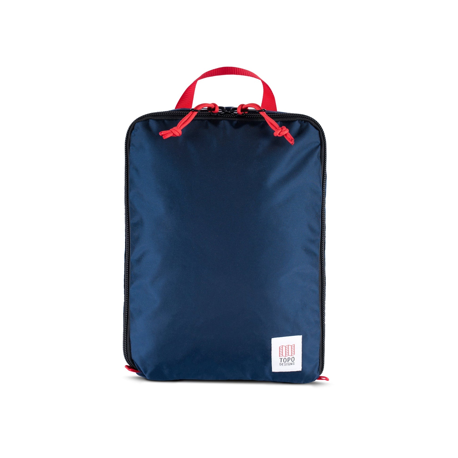 Topo Designs Pack Bag 10L travel packing cube in "Navy" blue.