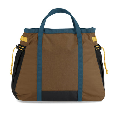 Back View of Topo Designs Mountain Gear Bag in "Desert Palm / Sahara"