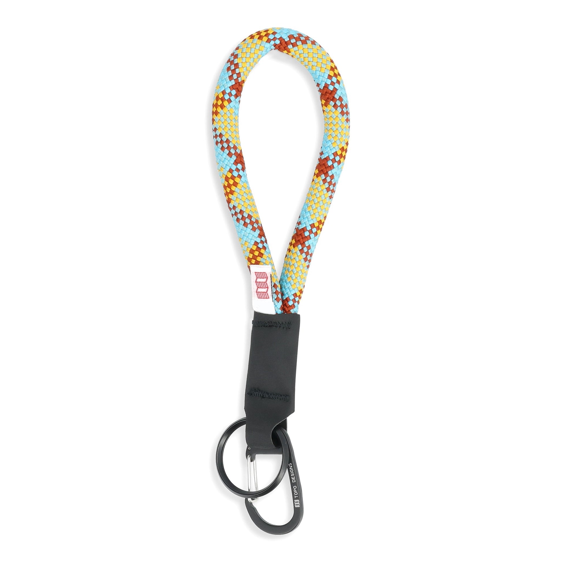 Topo Designs Crux Key Clip in "Mustard / Clay"