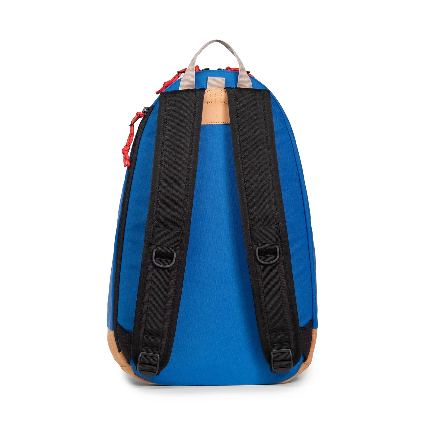 Back view of Topo Designs Classic Teardrop Backpack in "Classic Blue"