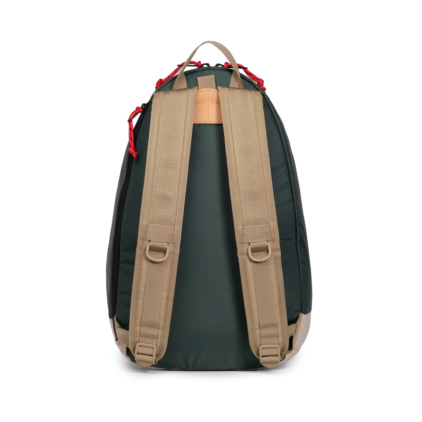 Back view of Topo Designs Classic Teardrop Backpack in "Forest"