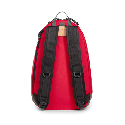 Back view of Topo Designs Classic Teardrop Backpack in "Salsa"