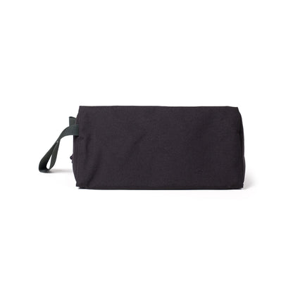 Back View of Topo Designs Dopp Kit in "Black / White Grid"