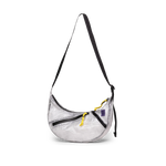 Front quarter angle image of Dyneema® Moonlight Crossbody in "White"