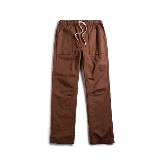 Front View of Topo Designs Desert Pants - Men's in "Desert Palm"
