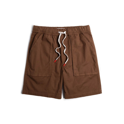Front View of Topo Designs Desert Shorts - Men's in "Desert Palm"