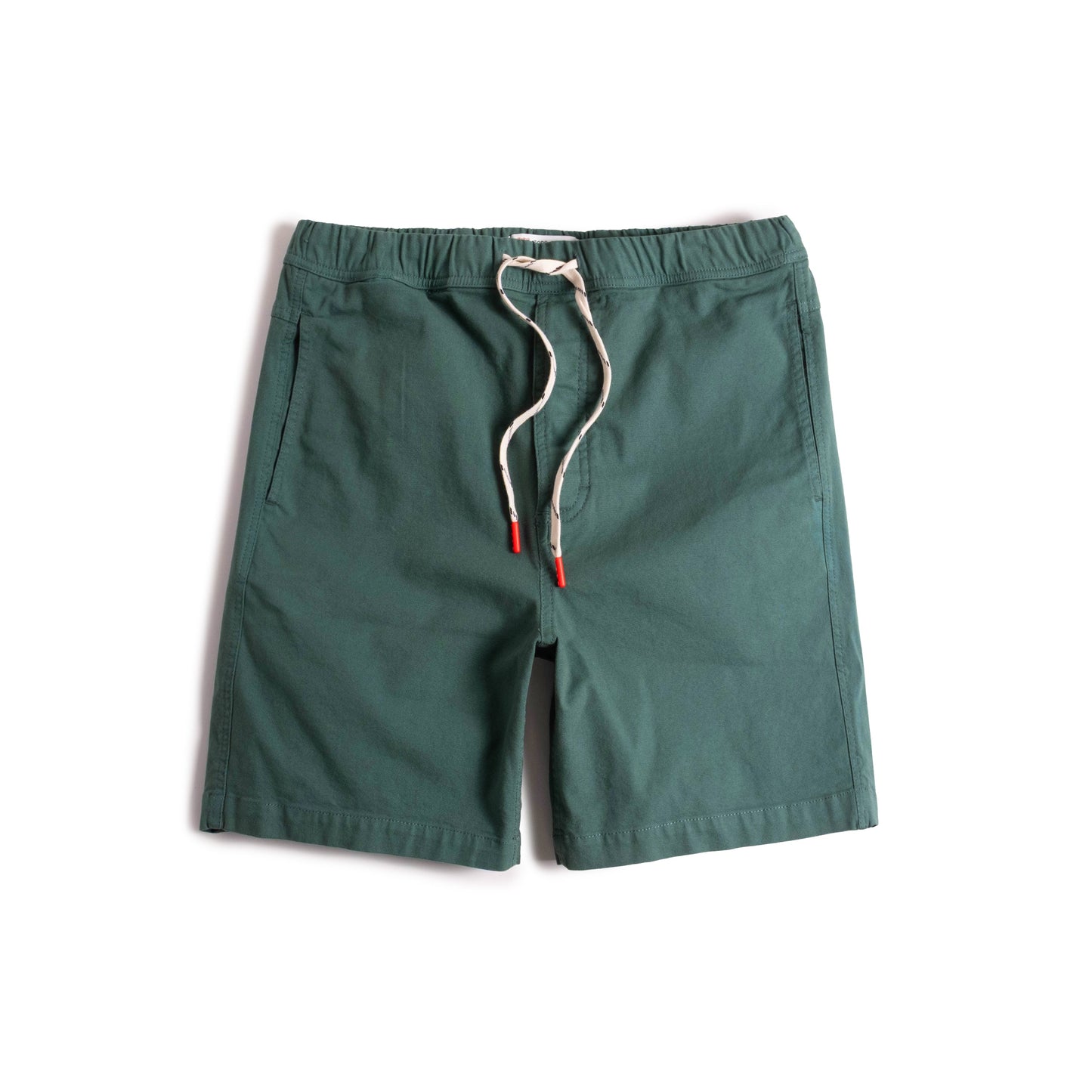 Front View of Topo Designs Dirt Shorts - Men's in "Evergreen"