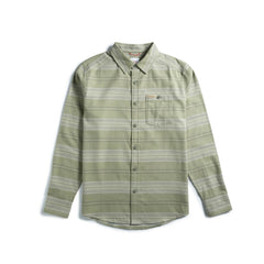Oil Green Horizontal Stripe