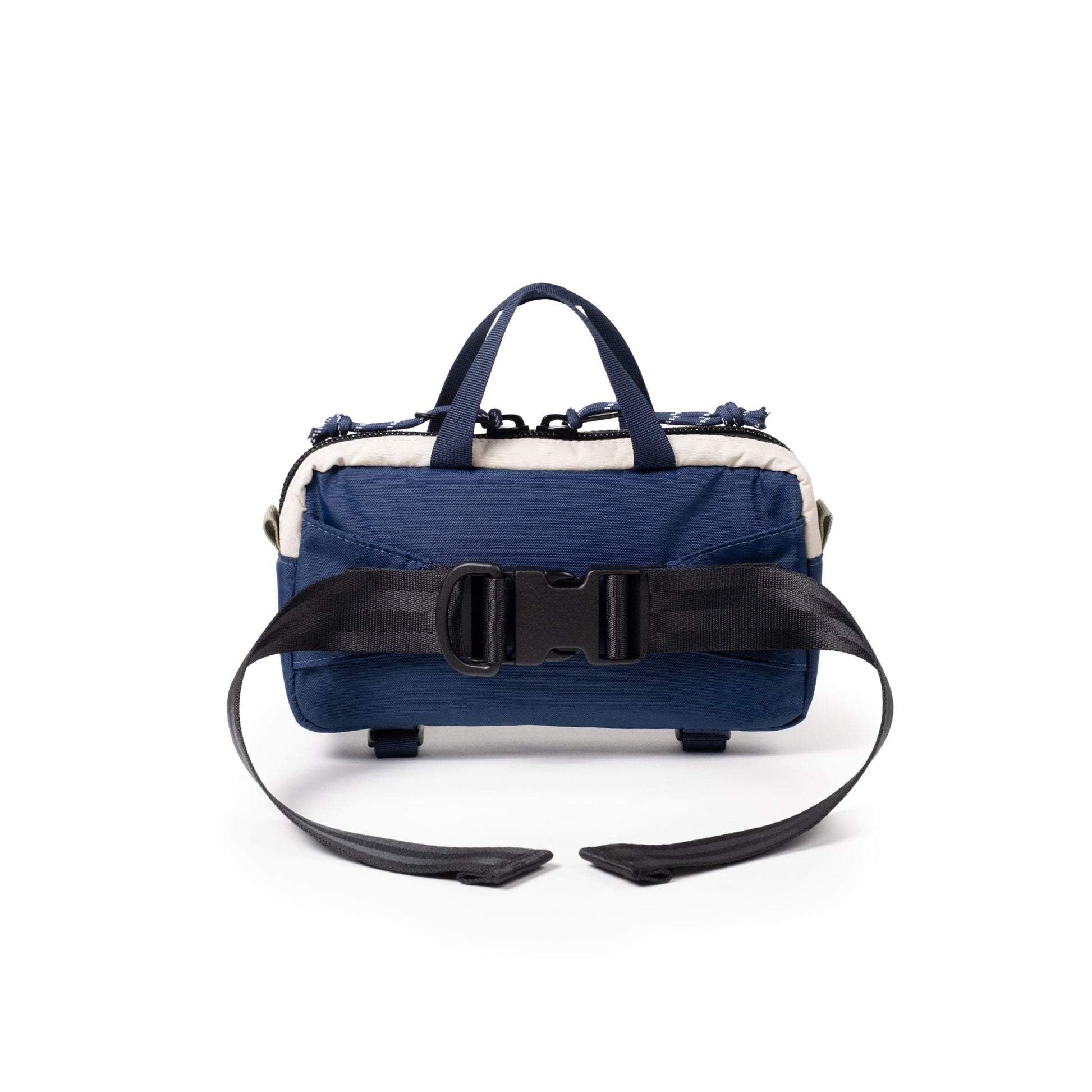 Back View of Topo Designs Mini Quick Pack in "Forest / Bone White"