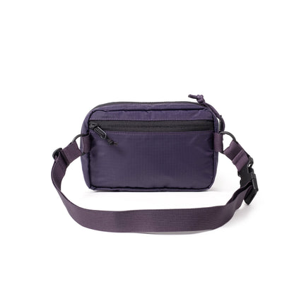 Front View of Topo Designs Ripstop Belt Bag in "Nightshade"