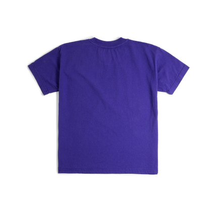 Back image of Topo Designs x Soft Goods Label Tee in "Jelly"