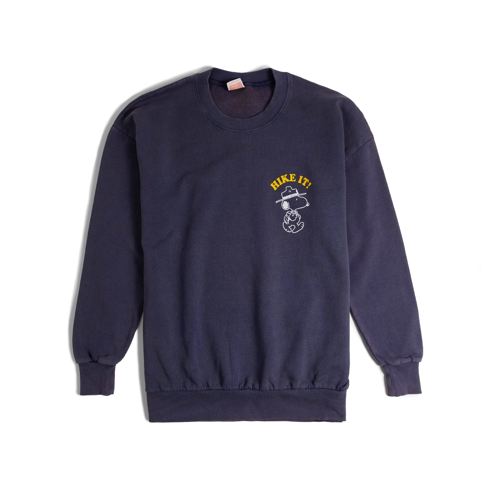 General front image of Topo Designs x TSPTR Hike It Crew in "Navy"