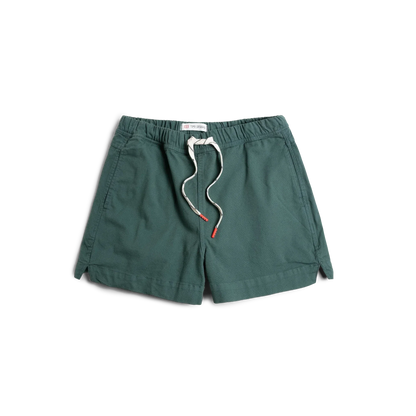 Front View of Topo Designs Dirt Shorts - Women's in "Evergreen"