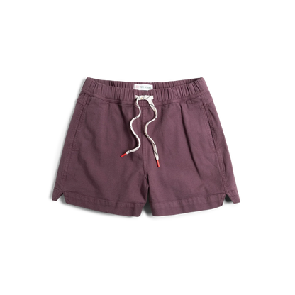 Front View of Topo Designs Dirt Shorts - Women's in "Huckleberry"