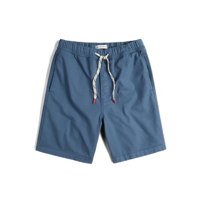 Front View of Topo Designs Dirt Shorts - Men's in "Stone Blue"