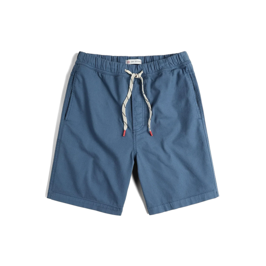 Front View of Topo Designs Dirt Shorts - Men's in "Stone Blue"