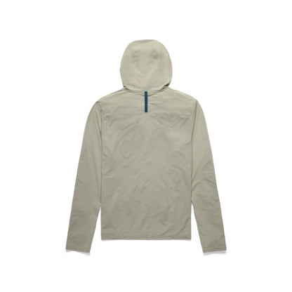 Back View of Topo Designs Sun Hoodie - Men's in "Dried Sage"