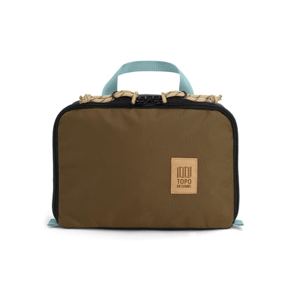 Front View of Topo Designs Pack Bag 5L in "Desert Palm / Black"