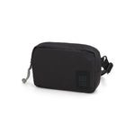 Front View of Topo Designs Ripstop Belt Bag in "Black"